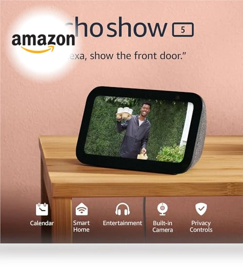 Smart Display with Enhanced Sound, 5.5" Screen — Streaming Devices, Amazon