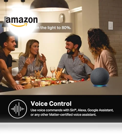 Smart Light Switch HS200P3, Single Pole, Wi-Fi, Works with Alexa and Google Home — Smart Home Hubs & Controllers, TP-Link
