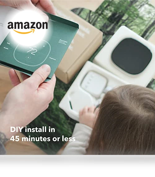 Smart Thermostat Enhanced - Programmable Wifi Thermostat — Smart Climate Control, ecobee