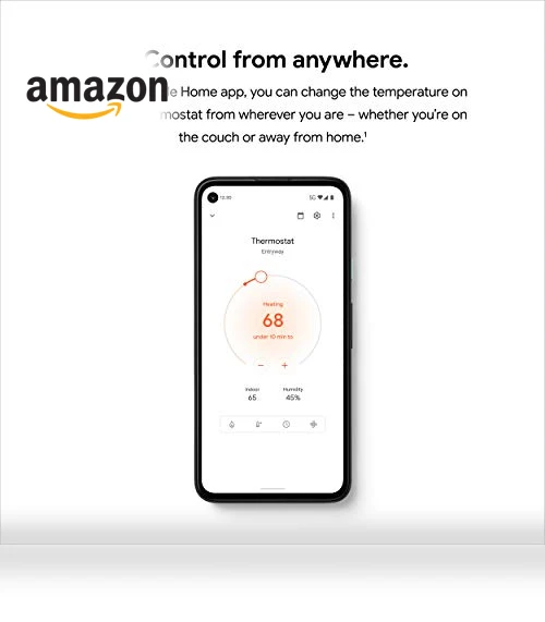 Smart Thermostat for Home - Programmable Wifi Thermostat — Smart Climate Control, Google