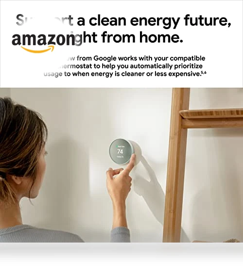 Smart Thermostat for Home - Programmable Wifi Thermostat — Smart Climate Control, Google