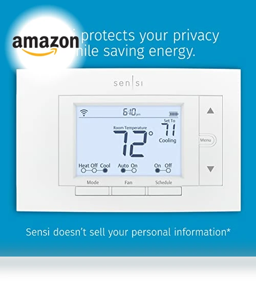 Smart Thermostat, Wi-Fi, Programmable, Works With Alexa, Energy Star Certified — Smart Climate Control, Emerson