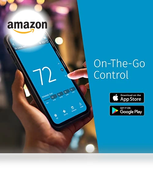 Smart Thermostat, Wi-Fi, Programmable, Works With Alexa, Energy Star Certified — Smart Climate Control, Emerson