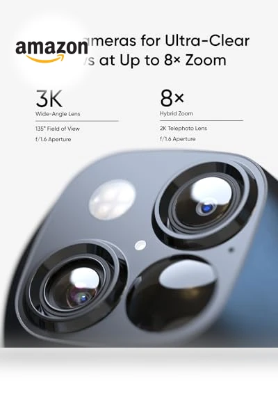 SoloCam S340 Solar Security Camera, 360° Pan & Tilt, Wireless Outdoor — Smart Home Security, eufy Security