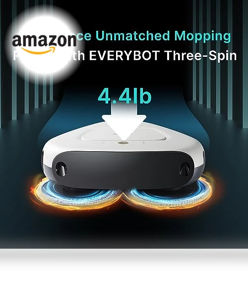 Three-Spin Robot Mop - Ultra Quiet Smart Mopping Robot Cleaner — Smart Cleaning Robots, EVERYBOT