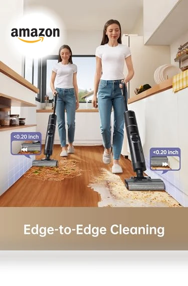 Wet Dry Vacuum Cleaner, Cordless Vacuum Mop All in One, Smart Floor Cleaner for Hard Floor — Sweepers, Dreame