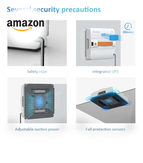 Window Cleaning Robot with Smart Spray Technology and App Control — Smart Cleaning Robots, Mamibot