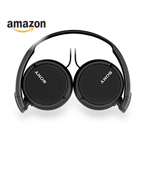 Wired On-Ear Headphones with 3.5mm Jack, Lightweight Design — On-Ear Headphones, Sony
