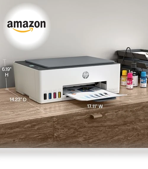 Wireless All-in-One Ink Tank Printer with 2 years of ink included — Printer Supplies, HP