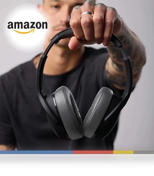 Wireless Bluetooth Headphones with Sensory Bass, 40 Hr Battery — In-Ear Headphones, Skullcandy