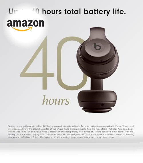 Wireless Bluetooth Noise Cancelling Headphones with Personalized Spatial Audio — In-Ear Headphones, Beats