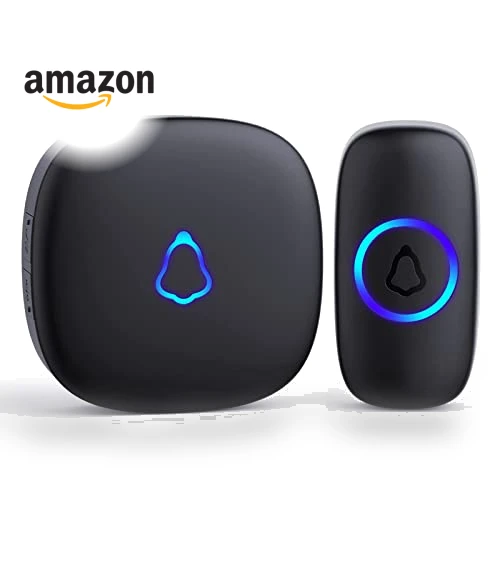 Wireless Doorbell with 58 Chimes, Waterproof, 1000Ft Range — Smart Home Security, SECRUI