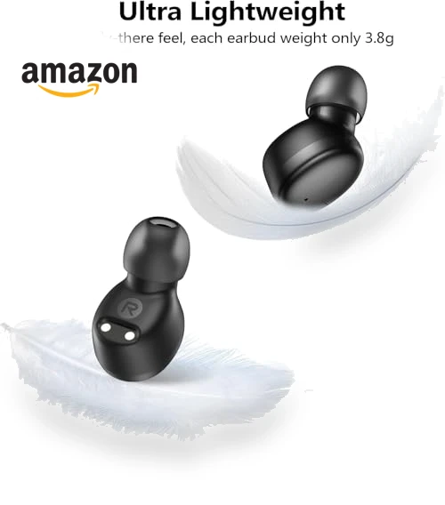 Wireless Earbuds Bluetooth 5.3 with Deep Bass, Lightweight for Sports — In-Ear Headphones, kurdene