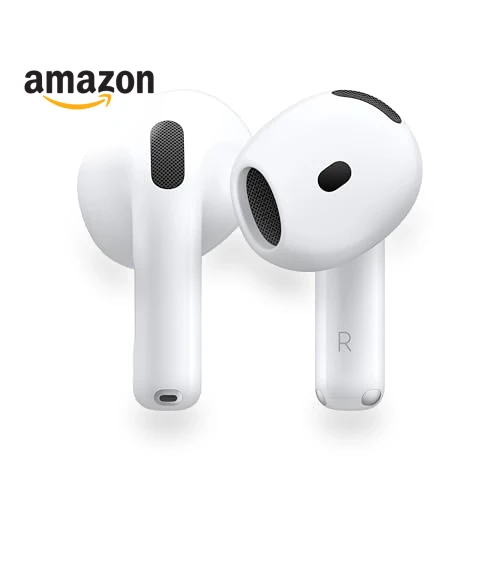 Wireless Earbuds with Active Noise Cancellation, Bluetooth Headphones, USB-C Charging Case — In-Ear Headphones, Apple