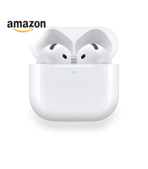 Wireless Earbuds with Active Noise Cancellation, Bluetooth Headphones, USB-C Charging Case — In-Ear Headphones, Apple