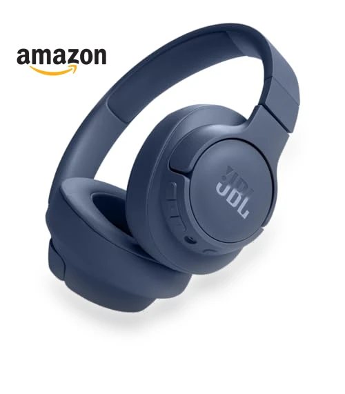 Wireless Over-Ear Headphones with Pure Bass Sound, Bluetooth 5.3, 76H Battery Life — In-Ear Headphones, JBL