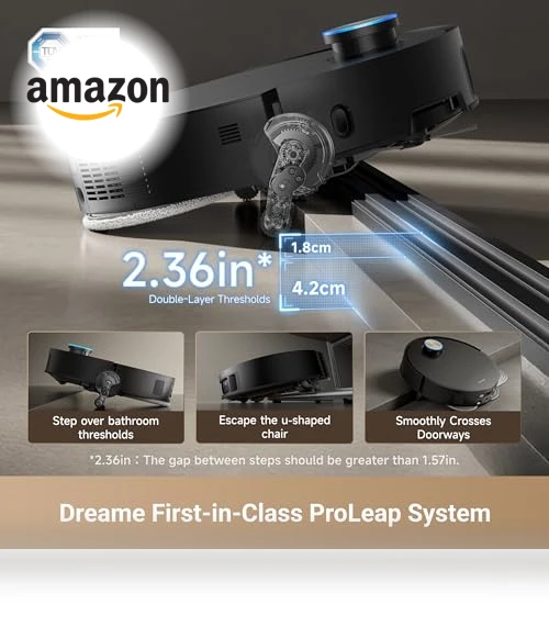 X50 Ultra Robot Vacuum and Mop with Auto-Empty and Self-Cleaning — Smart Cleaning Robots, Dreame