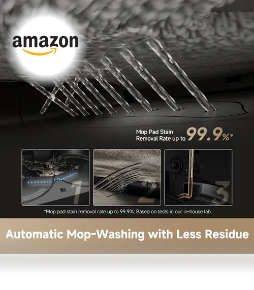 X50 Ultra Robot Vacuum and Mop with Auto-Empty and Self-Cleaning — Smart Cleaning Robots, Dreame