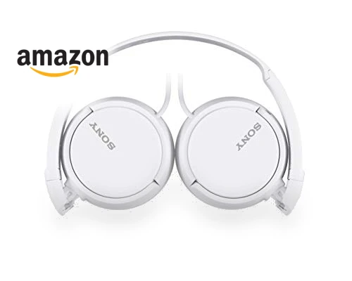 ZX Series Wired On-Ear Headphones with Active Noise Cancellation — In-Ear Headphones, Sony