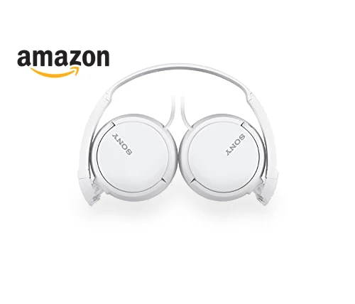 ZX Series Wired On-Ear Headphones with Active Noise Cancellation — In-Ear Headphones, Sony