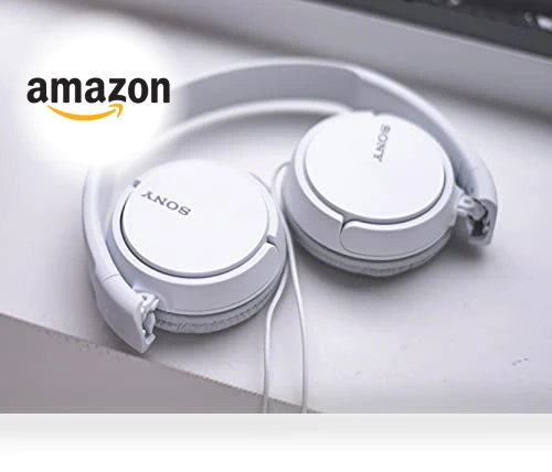 ZX Series Wired On-Ear Headphones with Active Noise Cancellation — In-Ear Headphones, Sony