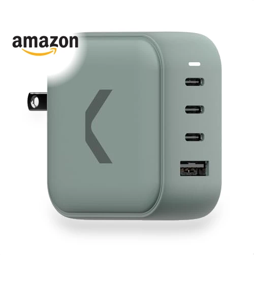 100W GaN USB-C Charger, 4-Port Fast Charging Adapter — USB Hubs, Univent Engineering PTE. LTD