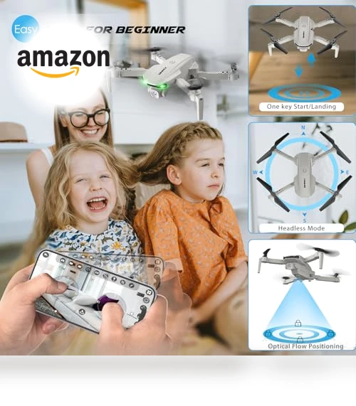 1080P Camera Drone with Altitude Hold, RC Quadcopter for Beginners — Drones, SIMREX