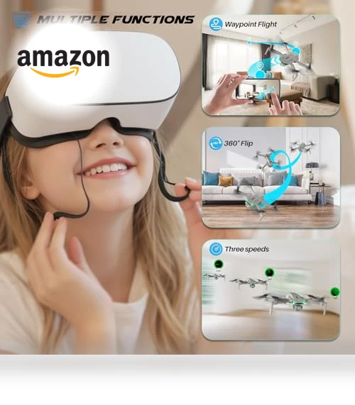 1080P Camera Drone with Altitude Hold, RC Quadcopter for Beginners — Drones, SIMREX