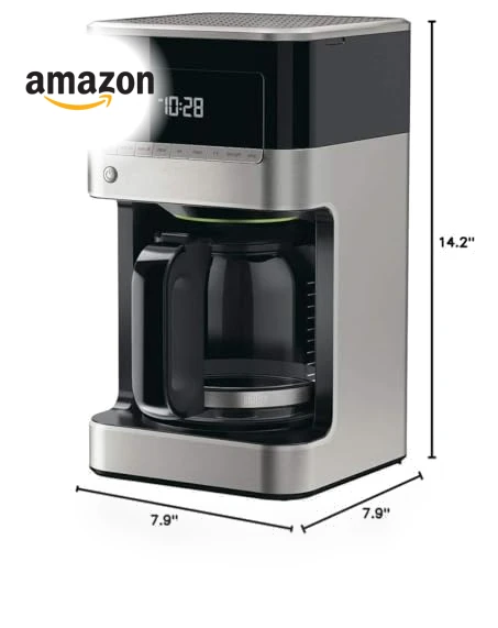 12 Cup Drip Coffee Maker with Pure Flavor System — Electric Blade Coffee Grinders, Braun