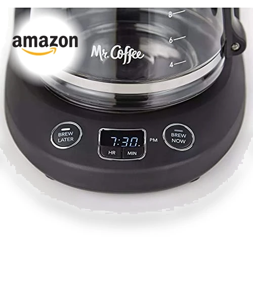 12-Cup Programmable Coffeemaker with Brew Now or Later Feature — Coffee Makers, Mr. Coffee