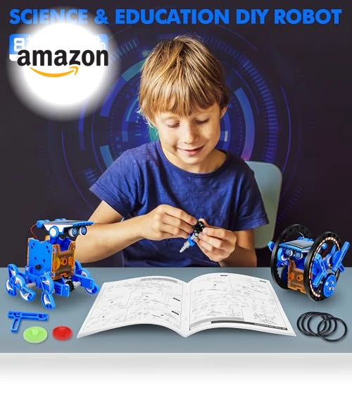13-in-1 Education Solar Power Robots Toys for Kids — Solar Power, Bottleboom