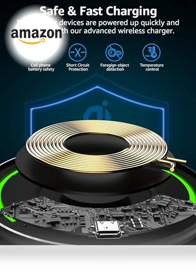 15W Max Fast Wireless Charging Pad — Chargers, TOZO
