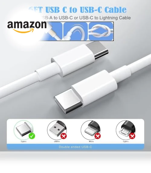 20W USB C Fast Charger with 6FT Cable for iPhone 16/15, iPad Pro, Samsung Galaxy — Charging Solutions, shenzhen hongmingou technology co., ltd
