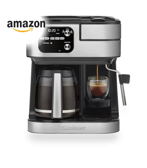 4-In-1 Coffee Machine, Single-Serve Coffee, Espresso & Nespresso Capsule Compatible, 12-Cup Carafe — Coffee & Espresso Combos, Cuisinart