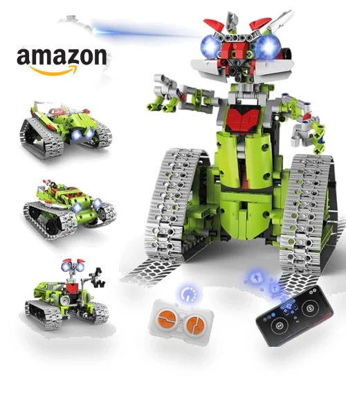 5 in 1 STEM Robot Building Kit with APP & Remote Control — Construction Kits, VOPOGLNE