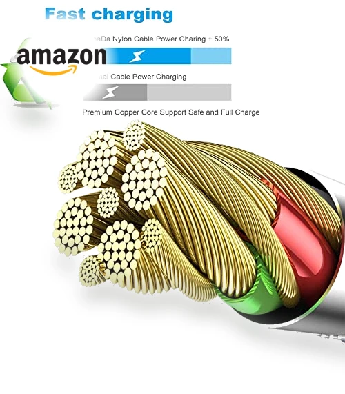 6Pack Fast Charging Lightning Cable for iPhone — Lightning, MUXA