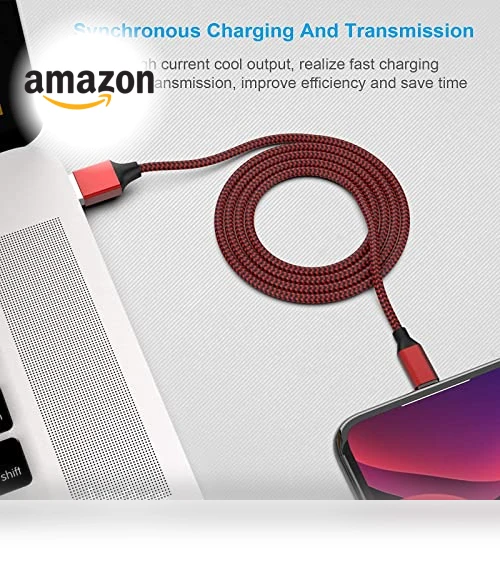 6Pack Fast Charging Lightning Cable for iPhone — Lightning, MUXA