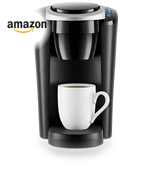 Compact Single-Serve K-Cup Pod Coffee Maker with 3 Brew Sizes — Single-Cup Coffee Makers, Keurig