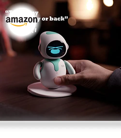 Cute Robot Pets Toys with Emotions and Mini-Games — Interactive Animal Companions, Energize Lab