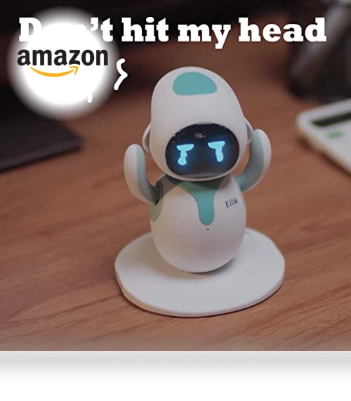 Cute Robot Pets Toys with Emotions and Mini-Games — Interactive Animal Companions, Energize Lab