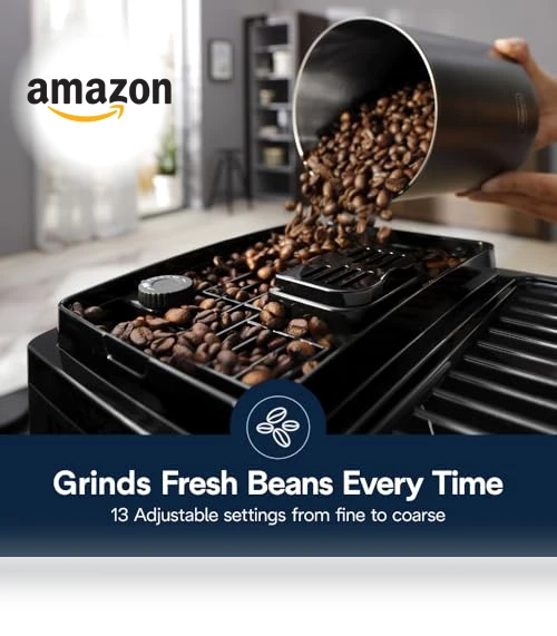 Espresso & Coffee Machine with Automatic Milk Frother — Coffee & Espresso Combos, De'Longhi