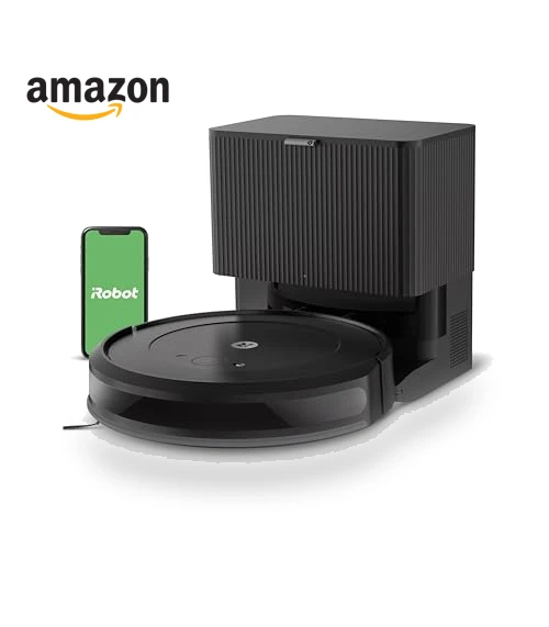 Essential Robot Vacuum with AutoEmpty Dock, 3 Suction Levels, and Smart Navigation — Smart Cleaning Robots, iRobot