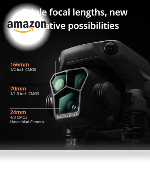 Flagship Triple-Camera Drone with 4K Hasselblad Camera — Drones, DJI