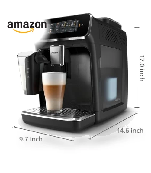 Fully Automatic Espresso Machine - 6 Hot & Iced Drinks, LatteGo Milk System — Coffee & Espresso Combos, Philips