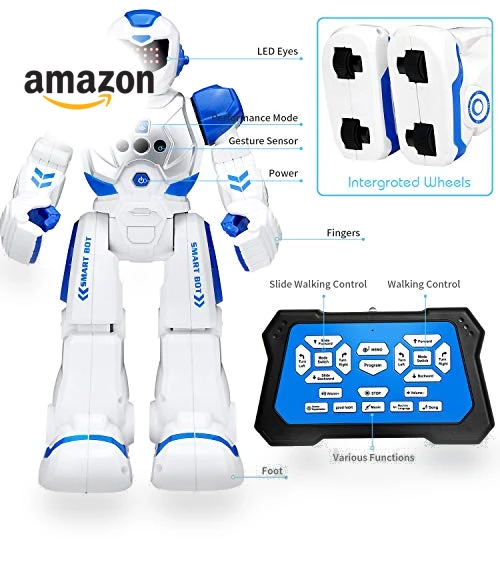 Gesture Sensing RC Robot Toy for Kids — Interactive Figures & Robots, KingsDragon