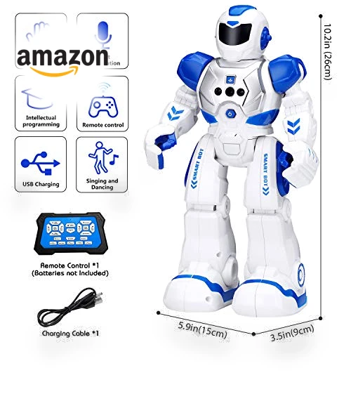 Gesture Sensing RC Robot Toy for Kids — Interactive Figures & Robots, KingsDragon
