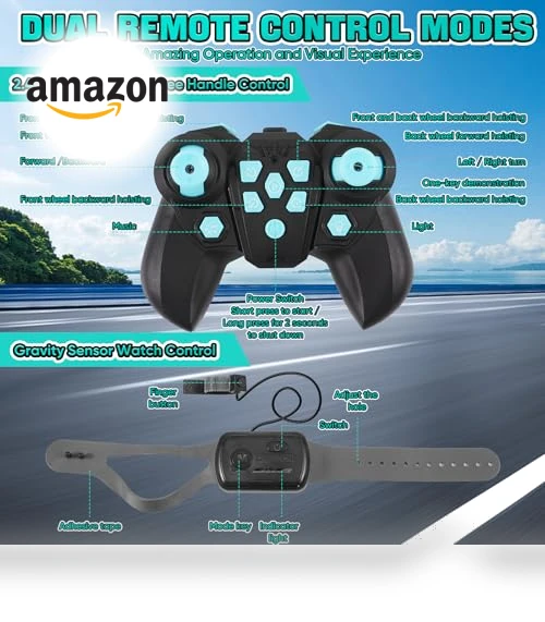 Gesture Sensing Remote Control Robot Dog Toy for Kids — Interactive Figures & Robots, Wurycia
