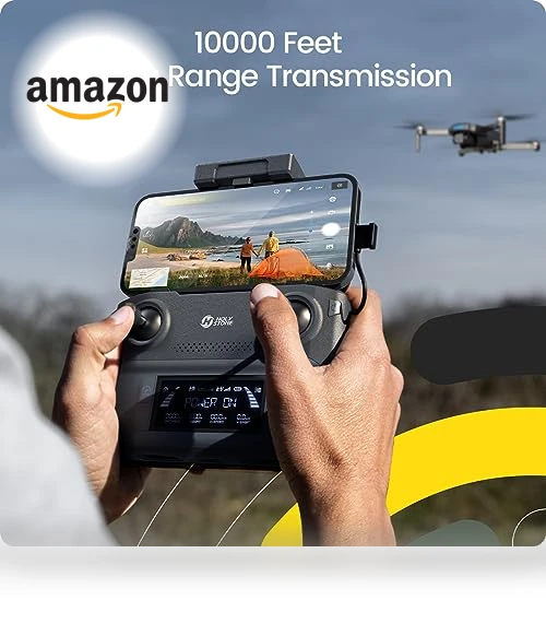 GPS Drone with 4K UHD Camera, Foldable FPV RC Quadcopter — Drones, Holy Stone