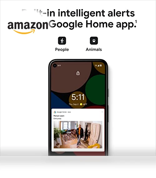Indoor Security Camera 1080p with Night Vision — Security Cameras, Google