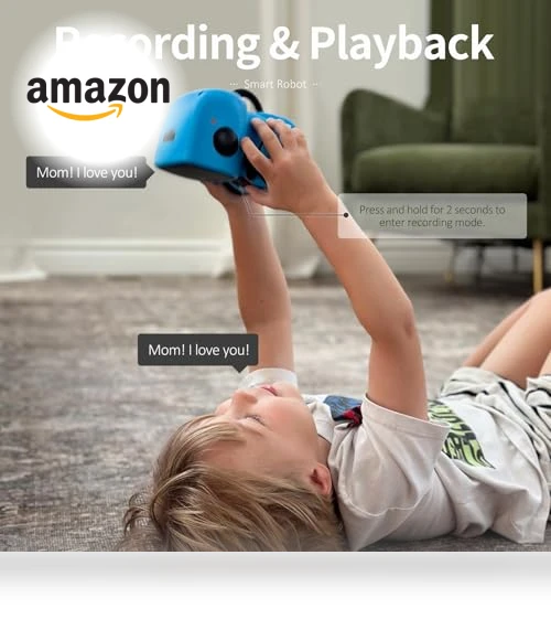 Interactive Robot Companion for Kids - Smart Talking, Dancing, Singing Toy — Interactive Figures & Robots, GILOBABY